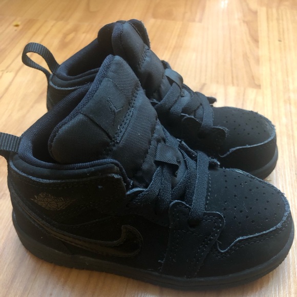 Jordan Other - Jordan 1 triple black TD size 7C